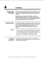 Preview for 192 page of HP HP 8904A Operation And Calibration Manual