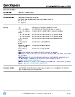 Preview for 3 page of HP HP DL360 G7 Quickspecs