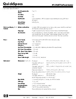 Preview for 3 page of HP HP L1940T  EM869AA EM869AA Quickspecs