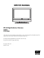 Предварительный просмотр 1 страницы HP HP LC3260N Service Manual