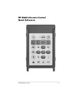 Preview for 8 page of HP HP Mobile Remote Control Quick Reference Manual