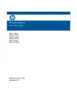 HP HP ProCurve Series 6600 Access Security Manual preview