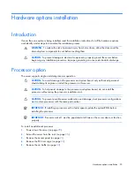Preview for 35 page of HP HP ProLiant DL385 G6 User Manual