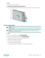 Preview for 25 page of HP HPE Apollo 2000 Gen10 Plus Service Manual