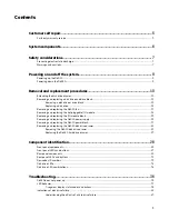 Preview for 3 page of HP HPE D6020 Maintenance And Service Manual