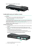 Предварительный просмотр 32 страницы HP HPE FlexFabric 5930 Installation Manual