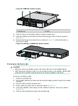 Предварительный просмотр 33 страницы HP HPE FlexFabric 5930 Installation Manual