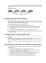 Предварительный просмотр 44 страницы HP HPE FlexFabric 5930 Installation Manual