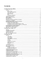 Preview for 3 page of HP HPE FlexNetwork MSR Router Series Configuration Manual