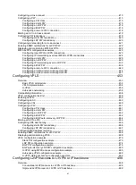 Preview for 8 page of HP HPE FlexNetwork MSR Router Series Configuration Manual