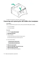 Preview for 72 page of HP HPE ProLiant DL180 Gen10 Maintenance And Service Manual