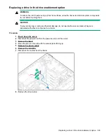 Preview for 39 page of HP HPE ProLiant ML30 Gen9 Maintenance And Service Manual