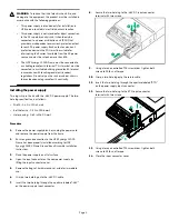 Preview for 2 page of HP HPE Synergy 12000 Frame Installation Instructions