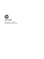 HP HSTNN-I72C User Manual preview