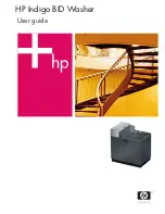 HP Indigo BID Washer User Manual preview