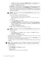 Предварительный просмотр 48 страницы HP Integrity BL860c Installation Manual