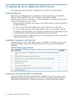 Preview for 26 page of HP Integrity BL860c User'S & Service Manual