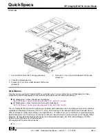 Предварительный просмотр 1 страницы HP Integrity BL870c Quickspecs