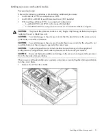 Preview for 21 page of HP Integrity BL890c - i2 Server Installation Manual