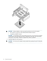 Предварительный просмотр 46 страницы HP Integrity BL890c - i2 Server User'S & Service Manual