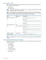Предварительный просмотр 142 страницы HP Integrity BL890c - i2 Server User'S & Service Manual