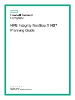 Preview for 1 page of HP Integrity NonStop X NS7 Planning Manual