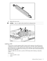 Предварительный просмотр 37 страницы HP Integrity rx2800 - i2 User'S & Service Manual