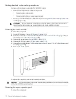 Предварительный просмотр 114 страницы HP Integrity rx2800 - i2 User'S & Service Manual