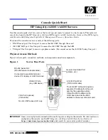 Предварительный просмотр 1 страницы HP Integrity rx3600 Hardware Quick Start Manual