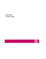 HP iPAQ 300 Travel Companion Product Manual предпросмотр