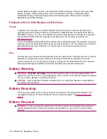 Preview for 116 page of HP iPAQ 610 - Business Navigator Product Manual