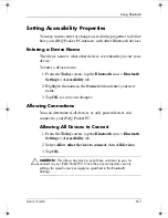 Preview for 82 page of HP iPAQ h2200 Series User Manual