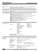 Preview for 5 page of HP iPAQ hx2110 Specification