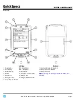 Preview for 1 page of HP iPAQ HX2490 Quickspecs