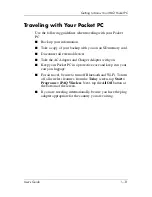 Preview for 22 page of HP iPAQ hx4700 User Manual