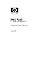 HP iPAQ rz1700 series User Manual preview