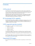 Предварительный просмотр 4 страницы HP iSCSI User Manual