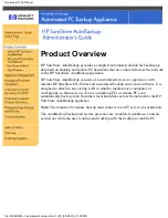 Preview for 4 page of HP J3278B - SureStore CD-ROM Server/Tower 7 NAS Server Administrator'S Manual