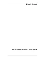 Preview for 2 page of HP J4155A User Manual