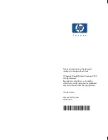 Preview for 60 page of HP J4897A Installation Manual