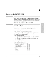 Preview for 17 page of HP J8986A Installation And Getting Started Manual