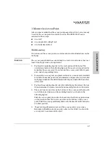 Preview for 23 page of HP J8986A Installation And Getting Started Manual