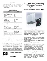 Preview for 1 page of HP J8999A Instructions Manual