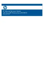 Предварительный просмотр 1 страницы HP J9666A Quick Start Manual