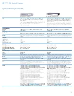 Предварительный просмотр 5 страницы HP JD990A Datasheet