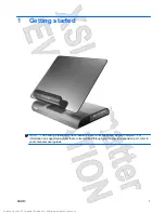 Preview for 5 page of HP KG461AA - Xb4 Notebook Media Docking Station User Manual