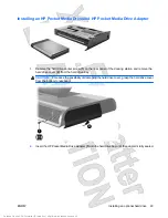 Preview for 33 page of HP KG461AA - Xb4 Notebook Media Docking Station User Manual