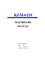 HP KZM-6120 Manual preview