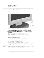 Предварительный просмотр 12 страницы HP L1510 - 15 Inch LCD Monitor User Manual