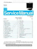 HP L1710 Service Manual предпросмотр